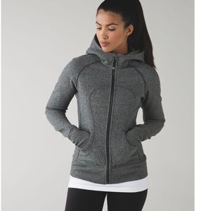 LULULEMON Grey Scuba zip up hoodie sweatshirt 6